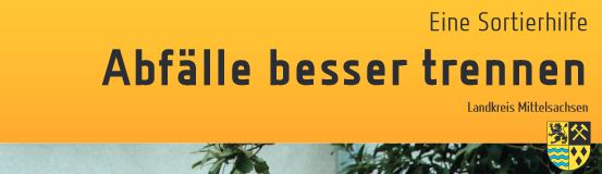 Abfalltrennung leicht gemacht: Eine Sortierhilfe für Müll in deutscher Sprache zur besseren Mülltrennung.